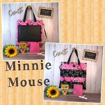 Original crayon chalkboard book bag